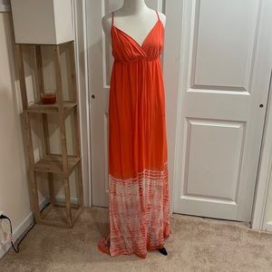 Gypsy 05 Orange Tie-Dye Maxi (L)